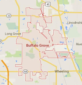 Buffalo Grove Illinois Map