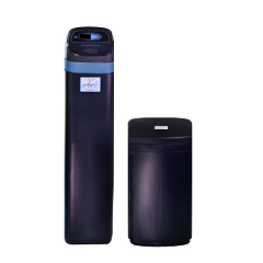 Photo of an EcoWater-brand water softener from Angel Water.