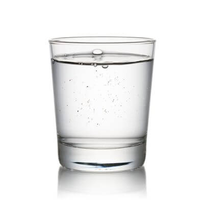 Particles in a glass of water