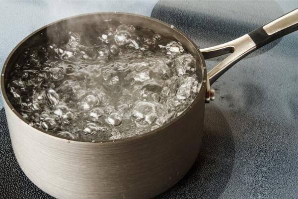 Water Boils in a Pot.