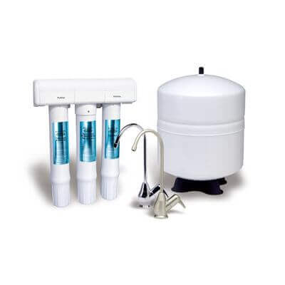 Under the sink reverse osmosis system 