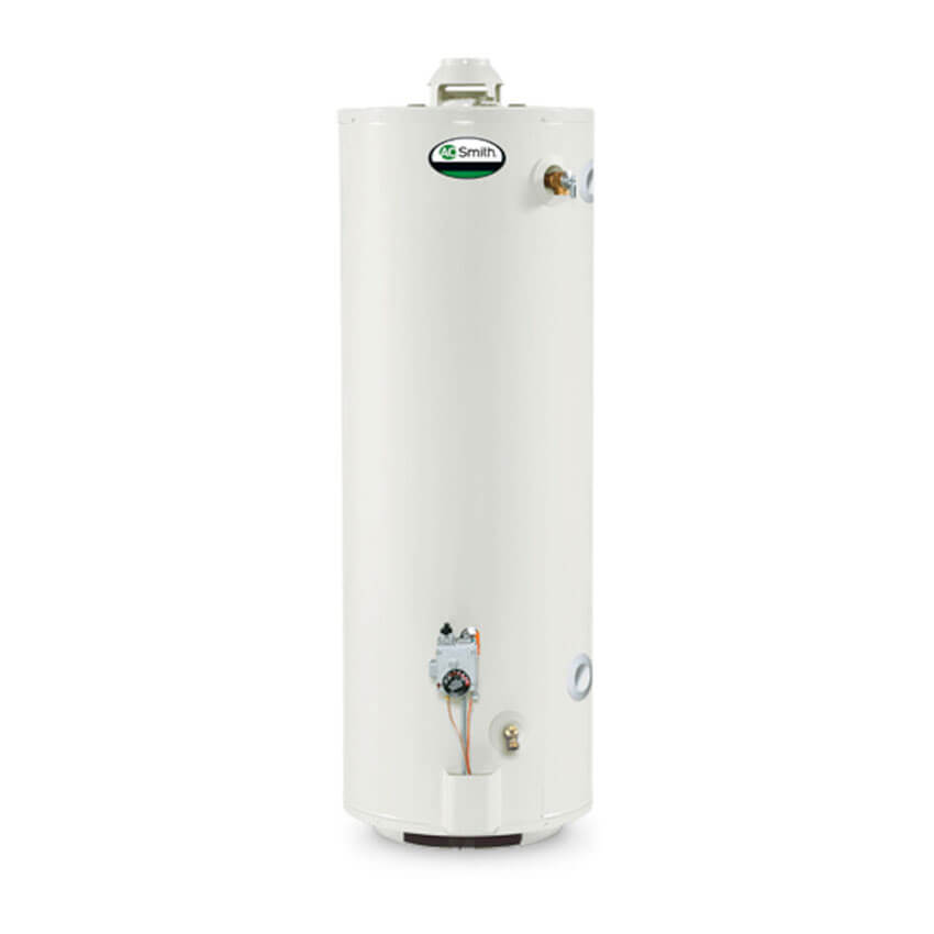 Gas standard vent water heater from A.O. Smith