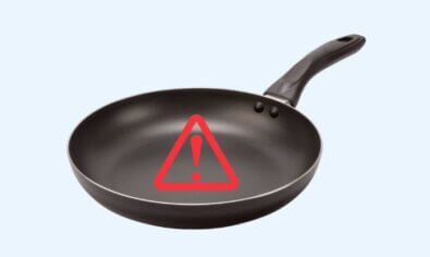Frying pan needs pfos water filter