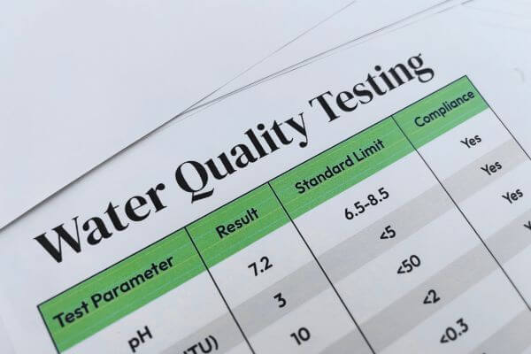 How do you test water for lead